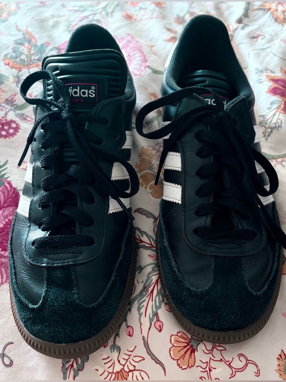 Adidas  Black & White Samba Sneakers